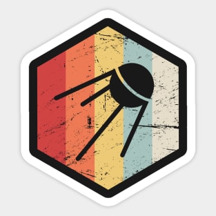 Retro Sputnik Icon Sticker